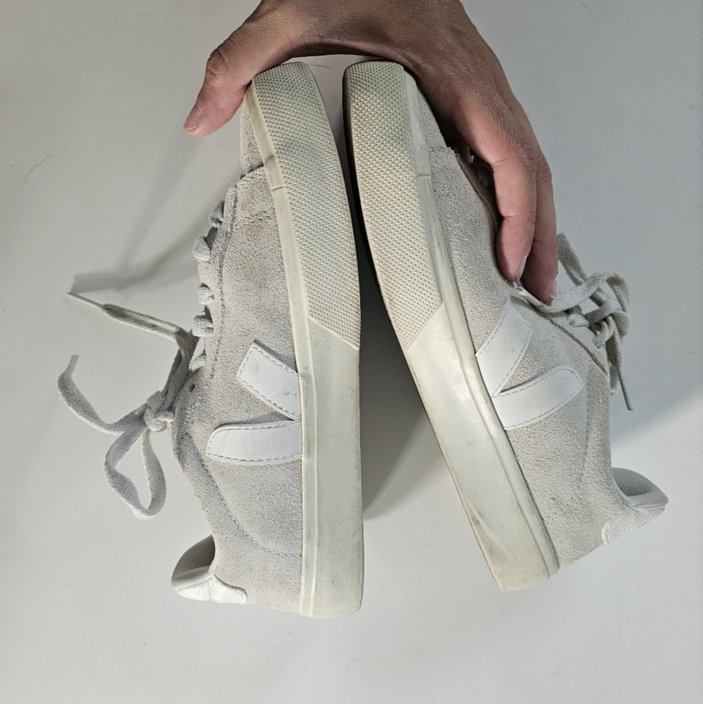 Veja Campo Suede Sneaker - "Natural White" - Picture 7 of 11